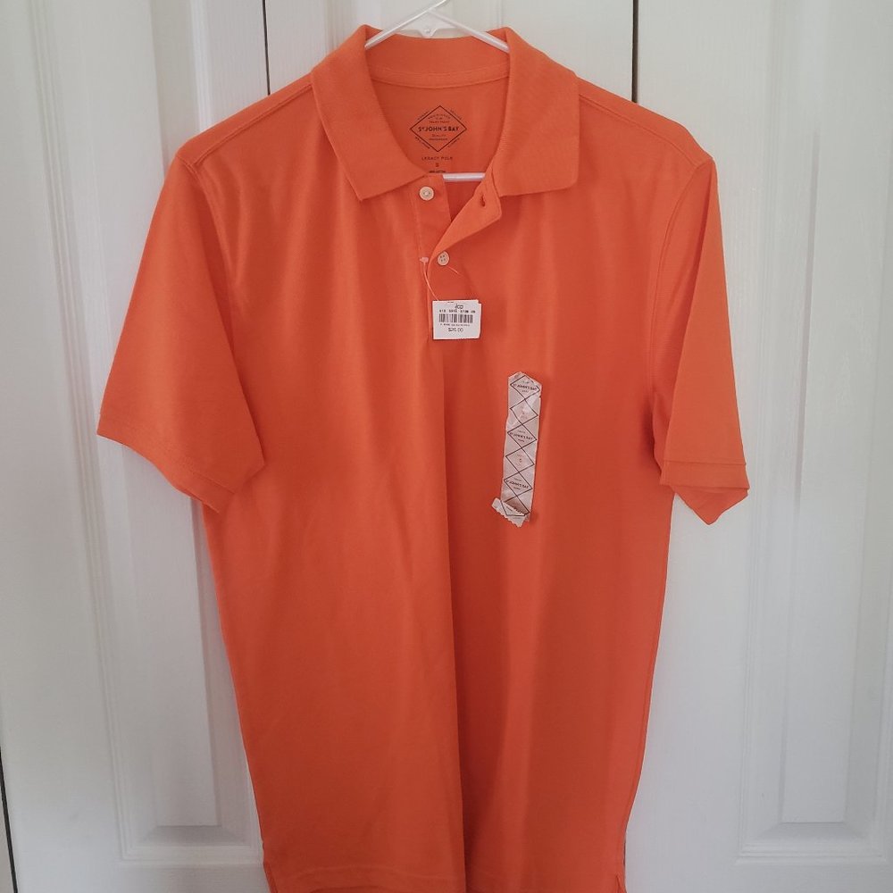 ST John's Bay Legacy Polo Orange